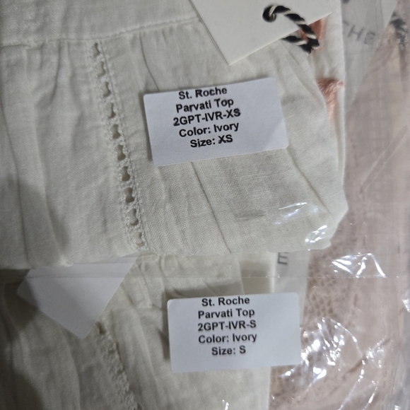 St Roche Parvati top ivory NWT - Picture 10 of 11